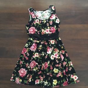 Junior Floral Dress